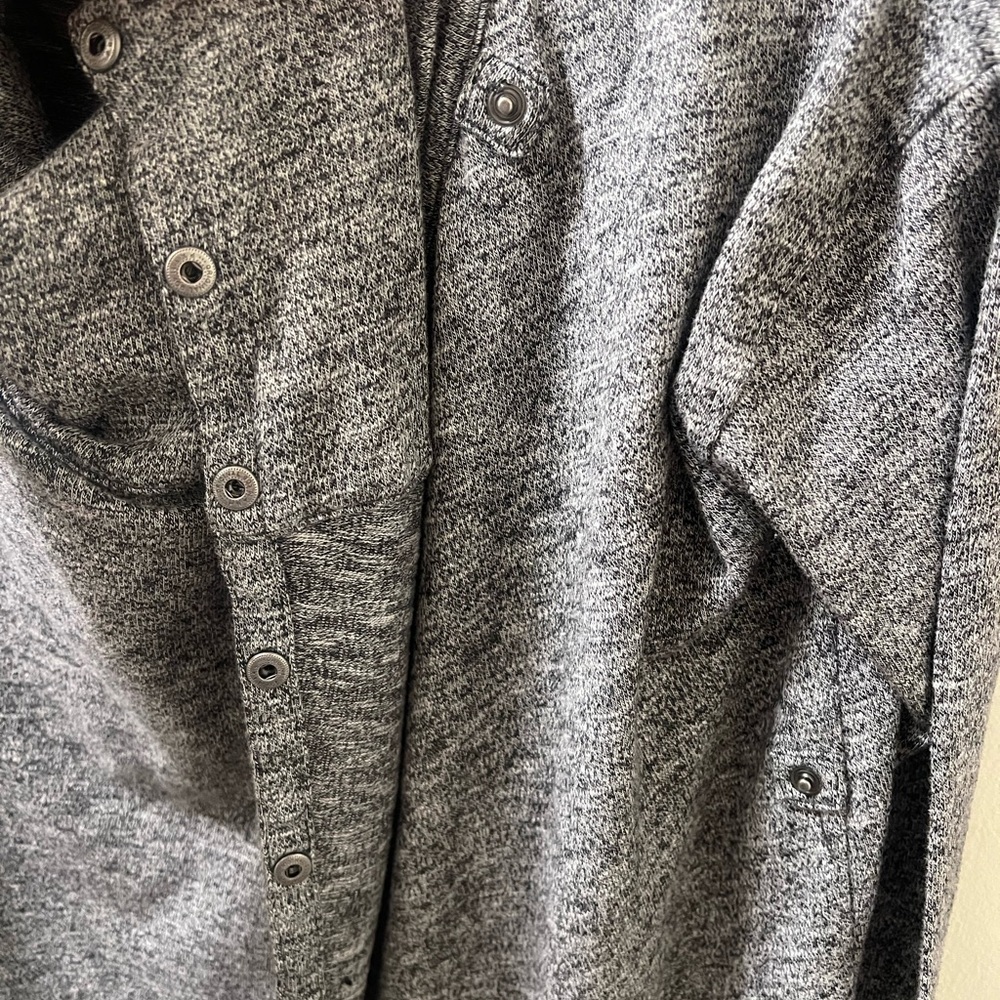 Eddie Bauer Charcoal Cowl Neck Sweater - Picture 5 of 5